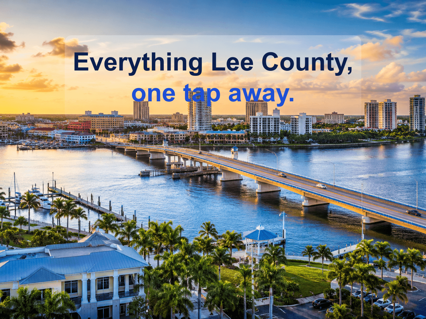 Lee County scenic view